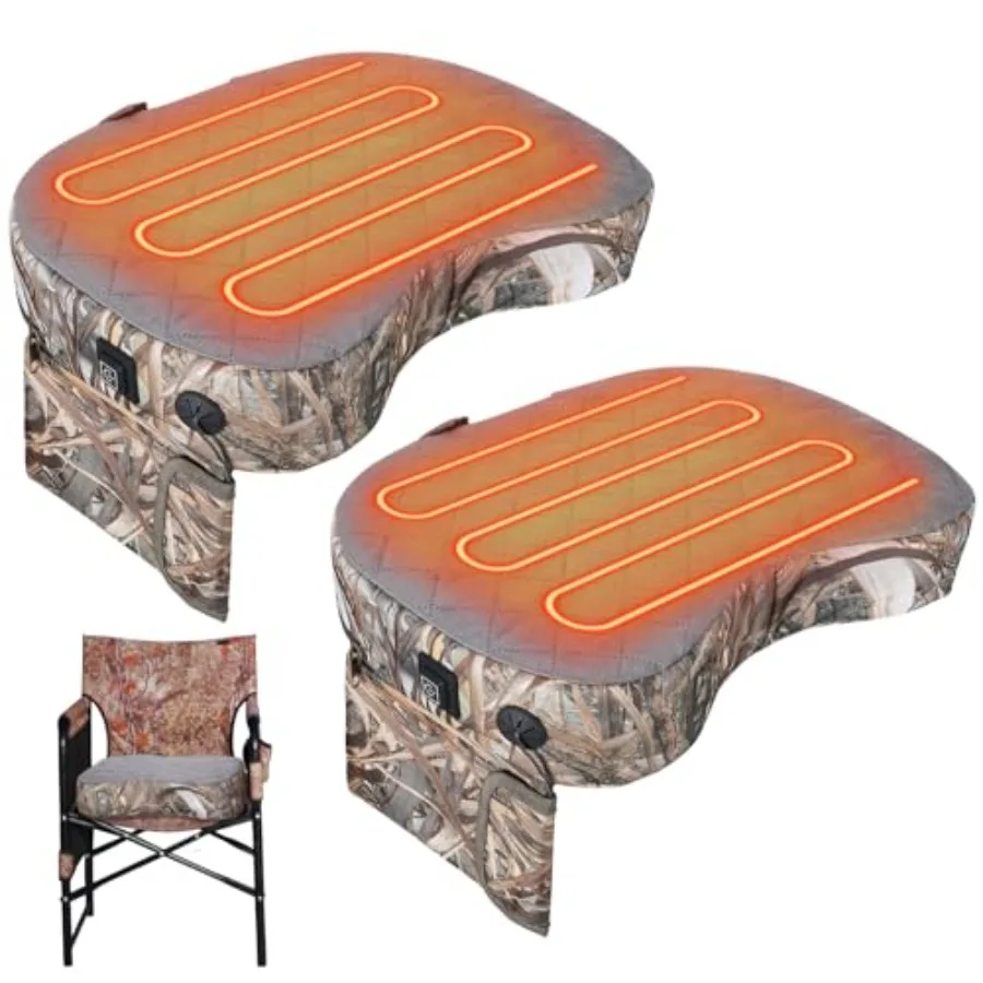 2 Pcs Tree Stand Hunting Heated Seat Cushion Portable Waterproof Hunting Seat USB Comfortable Foldable Warm Seat Pad Power Bank
2 Pcs Tree Stand Hunting Heated Seat Cushion Portable Waterproof Hunting Seat USB Comfortable Foldable Warm Seat Pad Power Bank