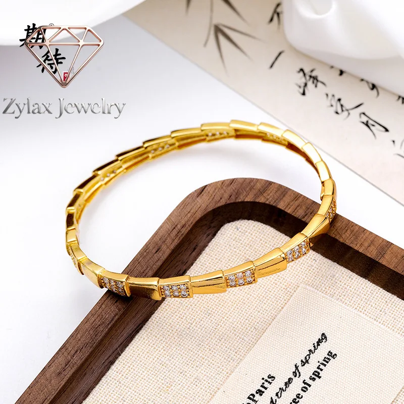 Zylax Jewelry Luxury 24K 9999 Pure Gold real gold Women's buckle spirit snake bracelet
Zylax Jewelry Luxury 24K 9999 Pure Gold real gold Women's buckle spirit snake bracelet