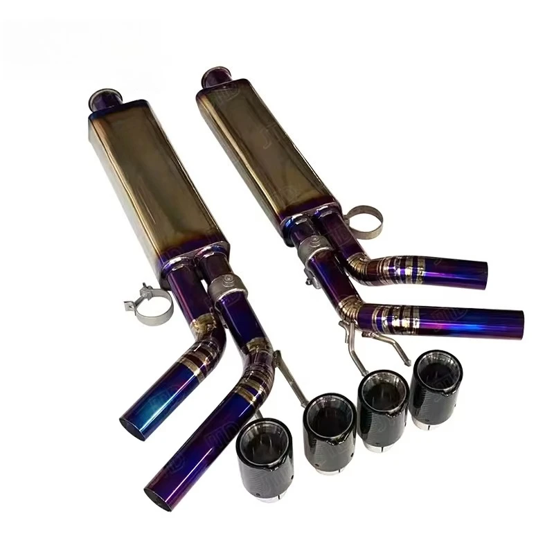 High Performance 4 Exit Exhaust System for G63 ~MGW464 with Carbon Fiber Tips - Titanium Catback
High Performance 4 Exit Exhaust System for G63 ~MGW464 with Carbon Fiber Tips - Titanium Catback