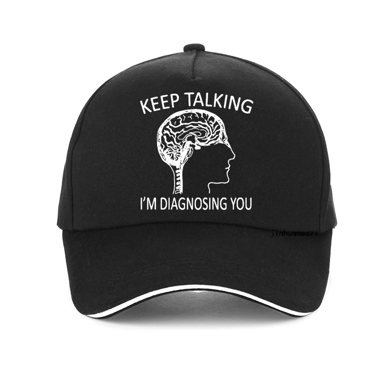 Funny Psychology Brain Keep Talking Im Diagnosing You hat Harajuku pop Streetwear golf hats men Adjustable Baseball cap Bonnet
Funny Psychology Brain Keep Talking Im Diagnosing You hat Harajuku pop Streetwear golf hats men Adjustable Baseball cap Bonnet