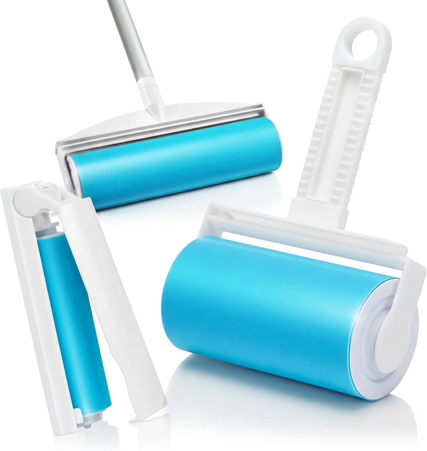 Lint Roller Set - Reusable & Washable Lint Roller Cleaner for Clothes Sofa Furniture Car Cat Dog Hair
Lint Roller Set - Reusable & Washable Lint Roller Cleaner for Clothes Sofa Furniture Car Cat Dog Hair