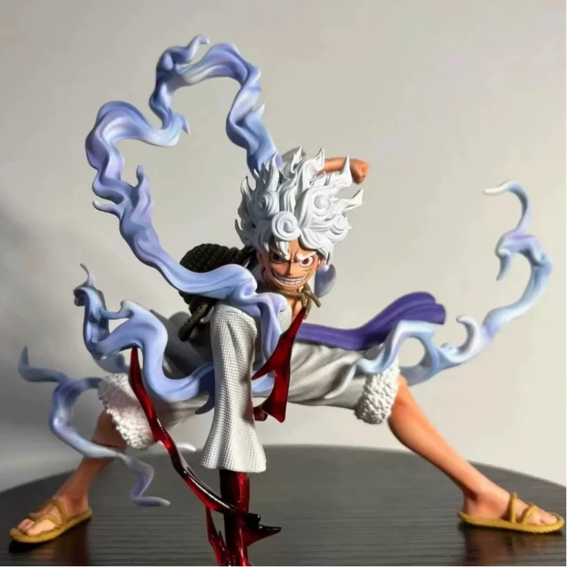 Anime One Piece Peripheral Sun God Nika Fifth Gear Luffy Figurine Squatting Posture Second Gear Luffy Statue Ornament Gift
Anime One Piece Peripheral Sun God Nika Fifth Gear Luffy Figurine Squatting Posture Second Gear Luffy Statue Ornament Gift