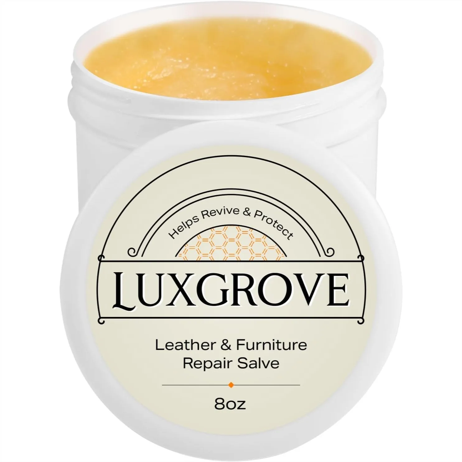 Leather & Furniture Repair Salve - UV Protectant, Cleaner, Conditioner for Car Seat, Couch, Shoe, Purse - 8oz
Leather & Furniture Repair Salve - UV Protectant, Cleaner, Conditioner for Car Seat, Couch, Shoe, Purse - 8oz