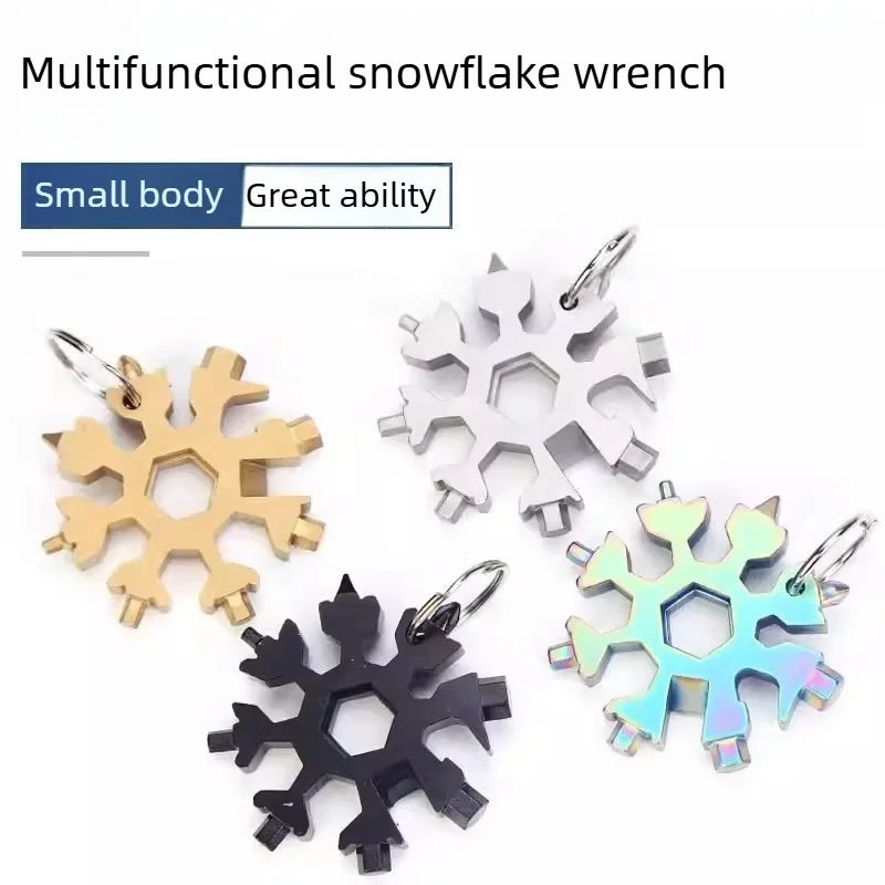 Multifunctional Snowflake Wrench Bottle Opener Screwdriver Set Portable Survival Tool Torque Hex Hand Tool TK same style
Multifunctional Snowflake Wrench Bottle Opener Screwdriver Set Portable Survival Tool Torque Hex Hand Tool TK same style