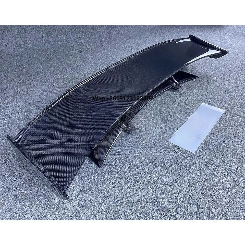 R35 TS Style Carbon Fibre Rear Spoiler Wing for R35 GTR
R35 TS Style Carbon Fibre Rear Spoiler Wing for R35 GTR