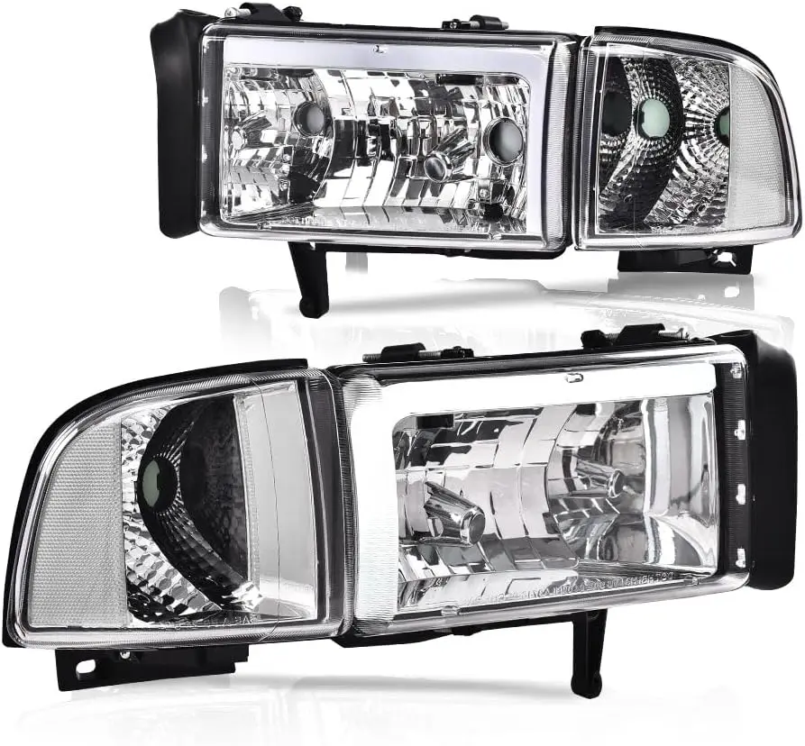 Светодиодные фары DRL в сборе, совместимые с Dodge Ram 1500 2500 3500 1994-2002, прозрачные линзы со стороны водителя и пассажира Chr
Светодиодные фары DRL в сборе, совместимые с Dodge Ram 1500 2500 3500 1994-2002, прозрачные линзы со стороны водителя и пассажира Chr