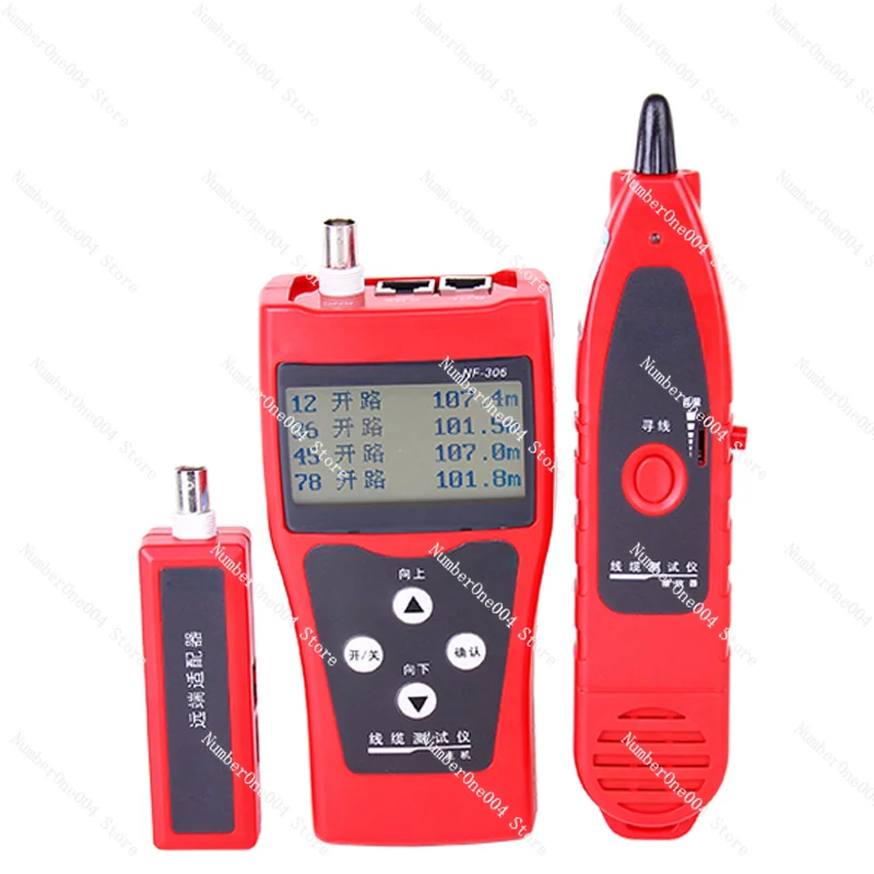NF-306 Line tester Measures line length and breakpoint test Chinese display cabinet
NF-306 Line tester Measures line length and breakpoint test Chinese display cabinet