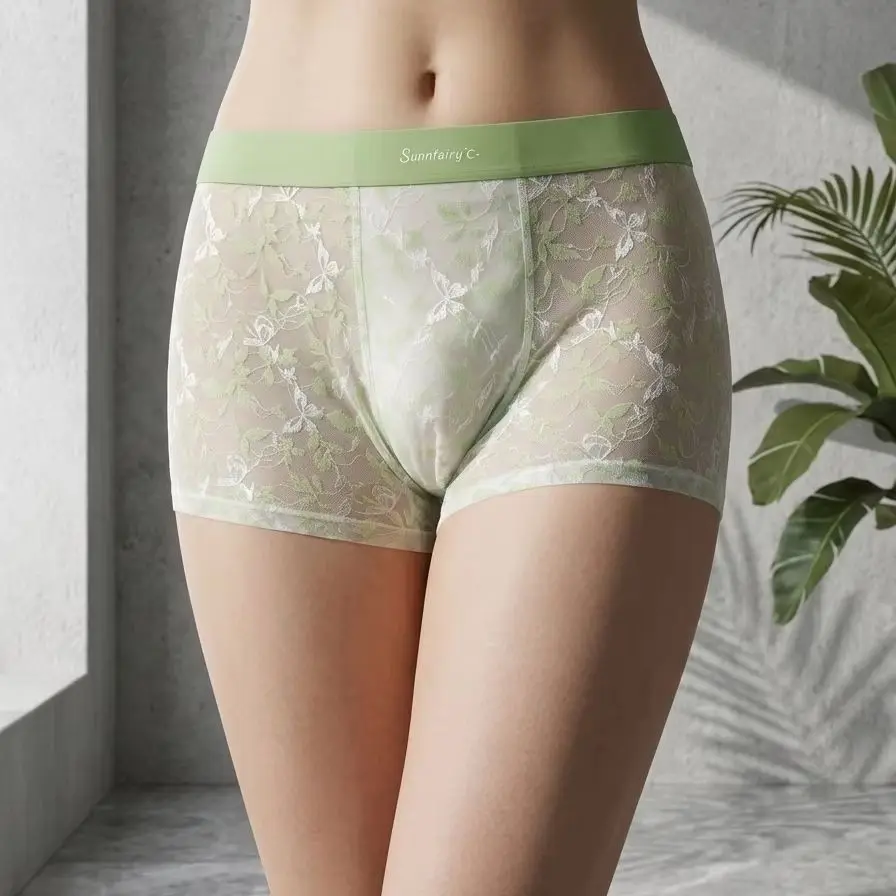 Men's Chinese Style Ice Silk Boxer Briefs Ultra Thin Floral Jacquard Seamless High Elastic Male Trunks Multi Colors Daily Wear
Men's Chinese Style Ice Silk Boxer Briefs Ultra Thin Floral Jacquard Seamless High Elastic Male Trunks Multi Colors Daily Wear