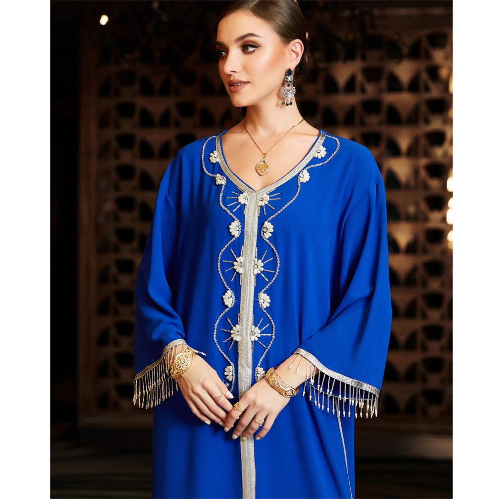 Eid Ramadan Muslim Women Maxi Dress Luxury Diamonds Abaya Turkey Dubai Kaftan Marocain Robe Islamic Jalabiya Caftan Kebaya Gown
Eid Ramadan Muslim Women Maxi Dress Luxury Diamonds Abaya Turkey Dubai Kaftan Marocain Robe Islamic Jalabiya Caftan Kebaya Gown