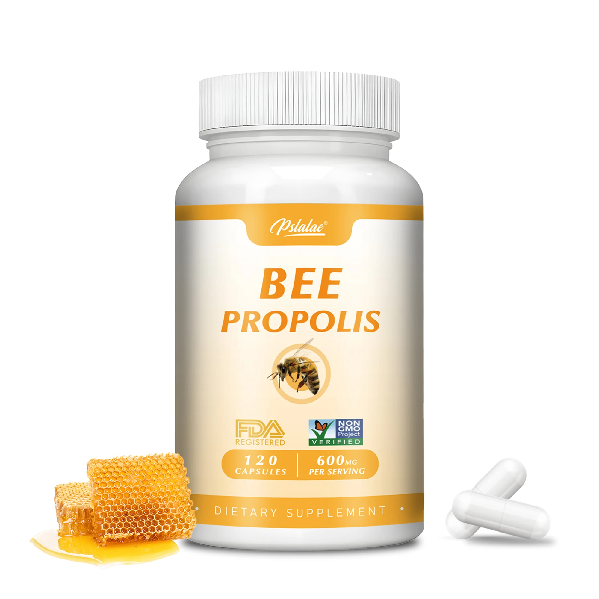 Bee Propolis - for A Healthy Immune System, Energy, Joint Support, Skin,Antioxidant - 120 Capsules
Bee Propolis - for A Healthy Immune System, Energy, Joint Support, Skin,Antioxidant - 120 Capsules