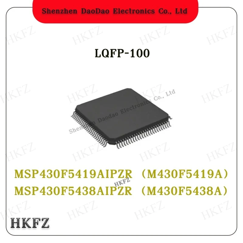 MSP430F5419AIPZR MSP430F5438AIPZR QFP-100 16 bit microcontroller chip
MSP430F5419AIPZR MSP430F5438AIPZR QFP-100 16 bit microcontroller chip
