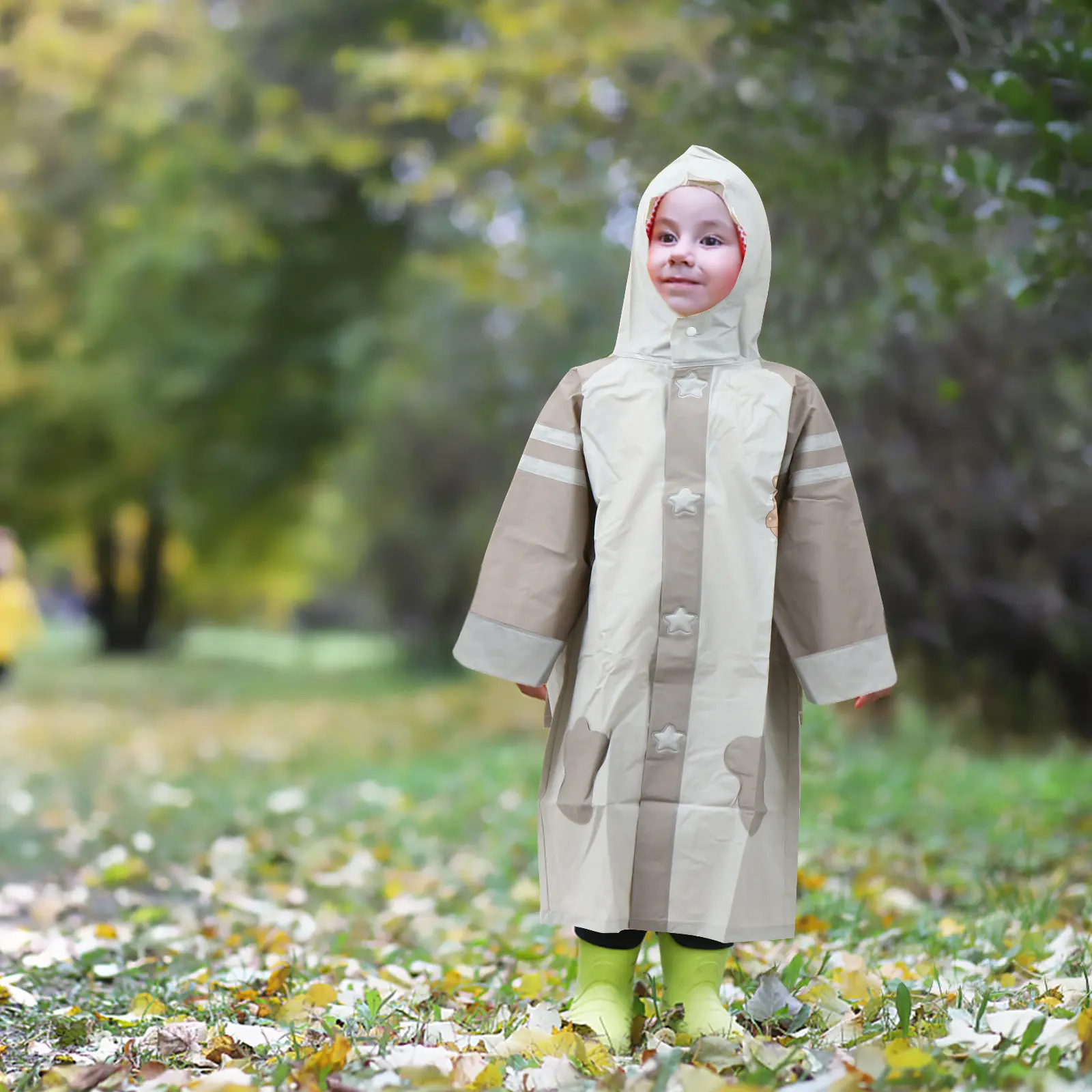 Cartoon Raincoat for Lightweight Portable Reusable Waterproof Rain Poncho with Arm Cuffs and Brim for Safety Visibility All
Cartoon Raincoat for Lightweight Portable Reusable Waterproof Rain Poncho with Arm Cuffs and Brim for Safety Visibility All