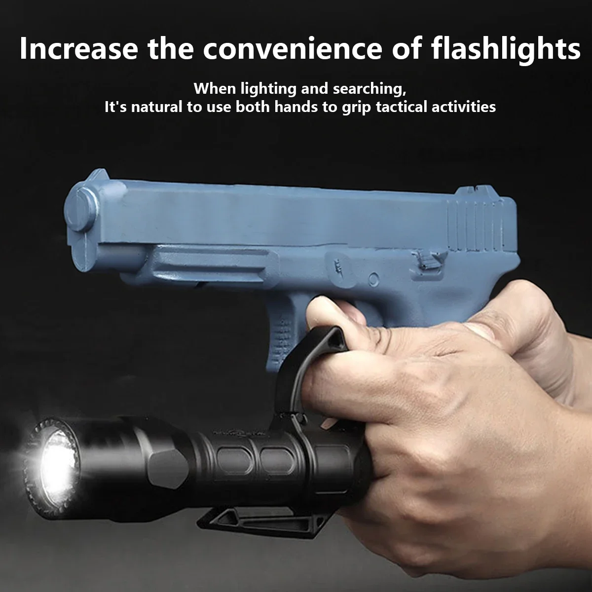 Finger Ring Flashlight Adapter Flashlight Ring Grip Anti-slip Holder Compatible Pocket Clip Multifunction Tactical Finger Ring
Finger Ring Flashlight Adapter Flashlight Ring Grip Anti-slip Holder Compatible Pocket Clip Multifunction Tactical Finger Ring