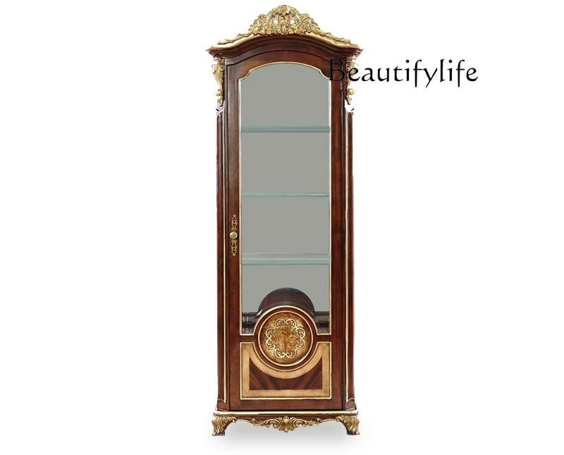 Light luxury glass wine cabinet European decorative cabinet designer style high sense new Chinese classical fashion
Light luxury glass wine cabinet European decorative cabinet designer style high sense new Chinese classical fashion