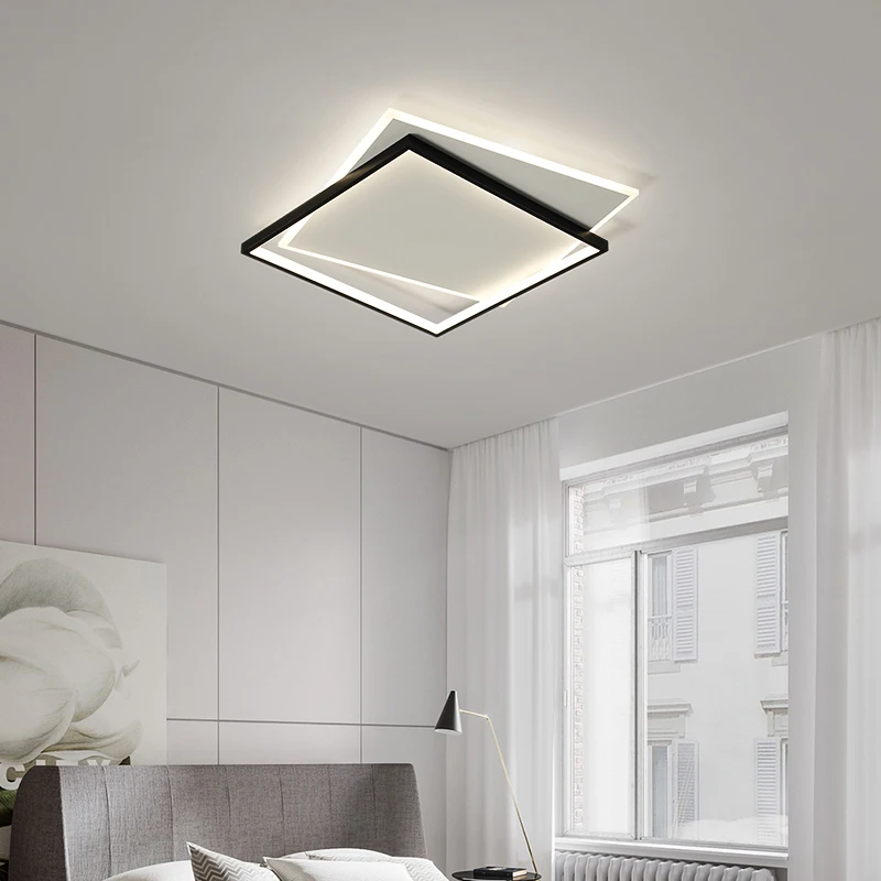 Minimalist Decor Bedroom Chandeliers Modern Household Round Square Led Ceiling Decoration Lamp Nordic Study Room Lighting Light
Minimalist Decor Bedroom Chandeliers Modern Household Round Square Led Ceiling Decoration Lamp Nordic Study Room Lighting Light