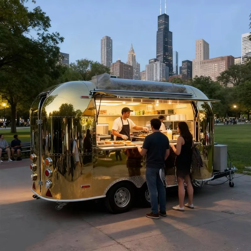 Stainless Mobile Food Truck Fully Equipped Restaurant Mini Fast Vending Customized Food Truck Street Outdoor Business Use
Stainless Mobile Food Truck Fully Equipped Restaurant Mini Fast Vending Customized Food Truck Street Outdoor Business Use
