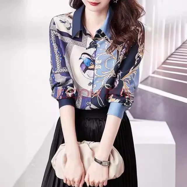 Летняя женская рубашка с трансграничным принтом для внешней торговли, новый топ средней длины на весну и осень в Юго-Восточной Азии
Летняя женская рубашка с трансграничным принтом для внешней торговли, новый топ средней длины на весну и осень в Юго-Восточной Азии