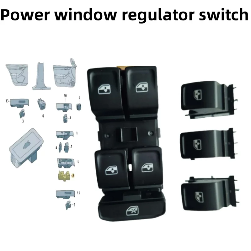 Nevosa 6v1959857 for Skoda Fabia Rapid 2013 2013 2015 Window Lift Regulator Control Switch 12-pin 5JA959855 6V1959857A 5JB959857
Nevosa 6v1959857 for Skoda Fabia Rapid 2013 2013 2015 Window Lift Regulator Control Switch 12-pin 5JA959855 6V1959857A 5JB959857
