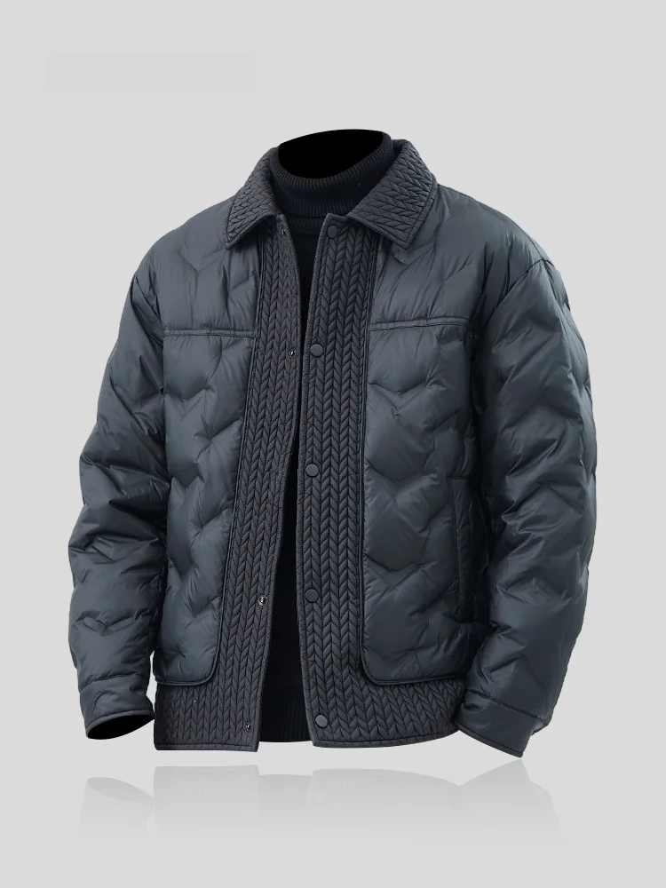 Lightweight Short down Jacket Men's Autumn Winter New Style Turn-down Collar Warm Coat I.T Fashion Sun Protection Clothing
Lightweight Short down Jacket Men's Autumn Winter New Style Turn-down Collar Warm Coat I.T Fashion Sun Protection Clothing