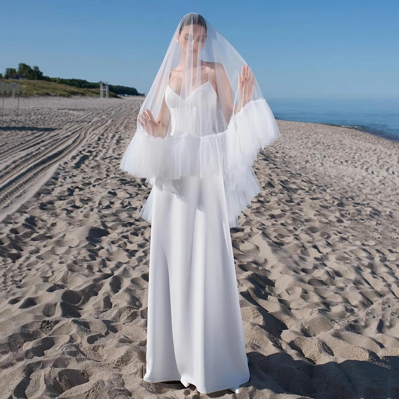 Eightree White A-Line Wedding Dresses Elegant V-Neck Floor Length Party Bridal Dress Boho Beach Wedding Prom Gowns Custom Size
Eightree White A-Line Wedding Dresses Elegant V-Neck Floor Length Party Bridal Dress Boho Beach Wedding Prom Gowns Custom Size