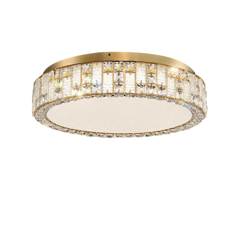 2026 Modern Crystal Round Ceiling Lamp Luxury Room Decoration Gold Ceiling Chandeliers Decor Living Room Easy Installation Lamp
2026 Modern Crystal Round Ceiling Lamp Luxury Room Decoration Gold Ceiling Chandeliers Decor Living Room Easy Installation Lamp