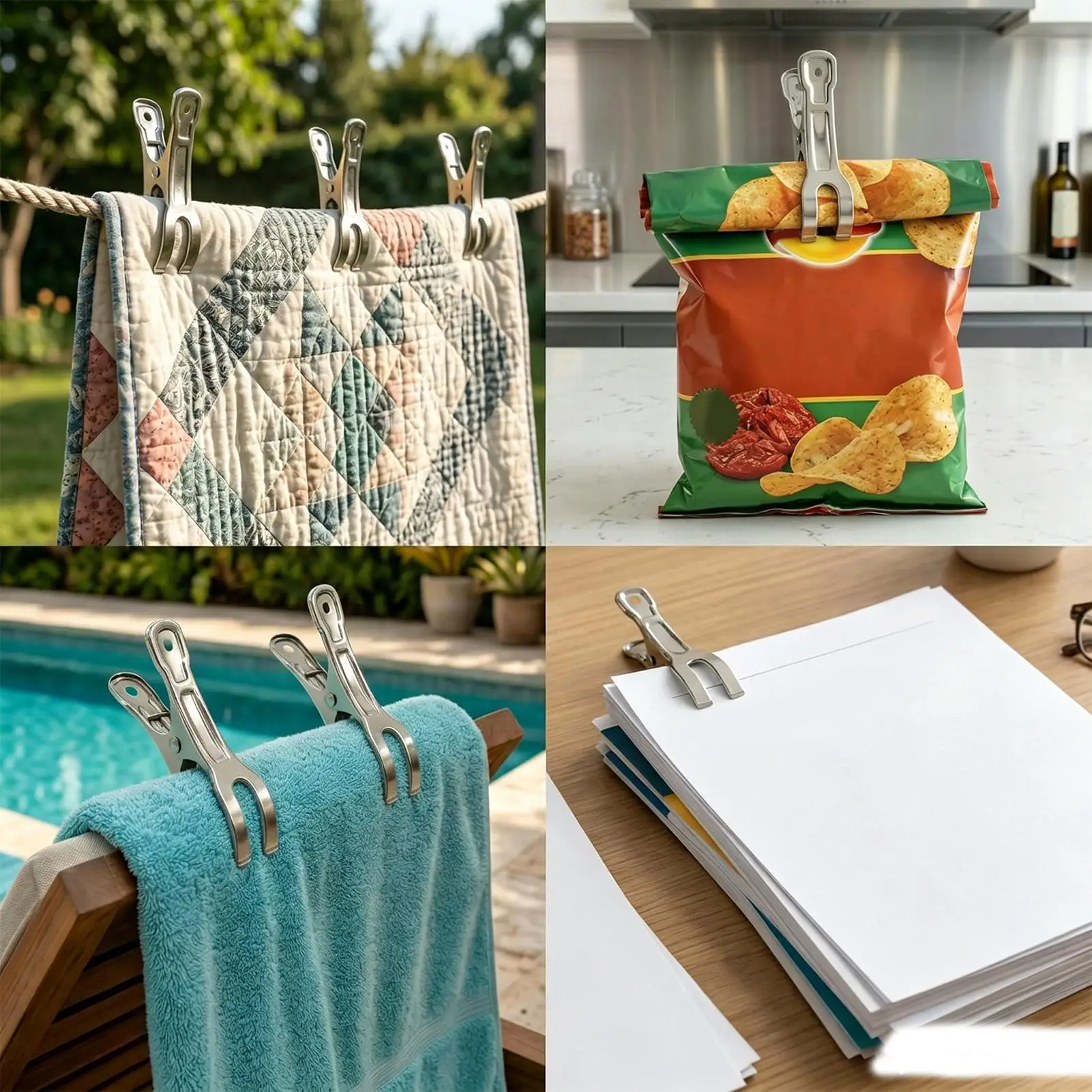 Pool Towel Clips For Chairs Stainless Steel Drying Chair Clips For Family Adults Women Outdoor Vacation Trip Camping Picnic
Pool Towel Clips For Chairs Stainless Steel Drying Chair Clips For Family Adults Women Outdoor Vacation Trip Camping Picnic