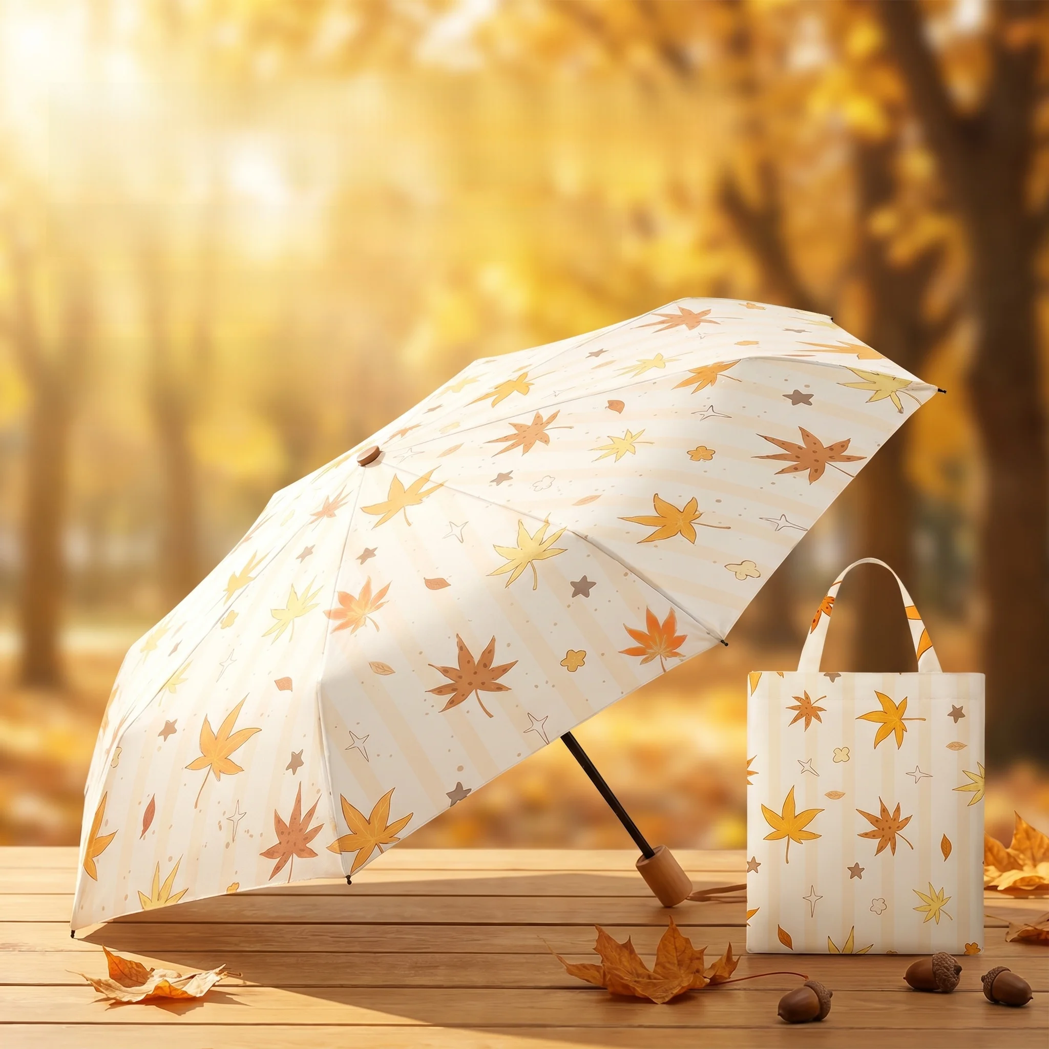 Portable Compact Folding Umbrella for Women Sunshade UV Protection Rain And Sun Dual Use School Specialty Durable Wooden Handle
Portable Compact Folding Umbrella for Women Sunshade UV Protection Rain And Sun Dual Use School Specialty Durable Wooden Handle