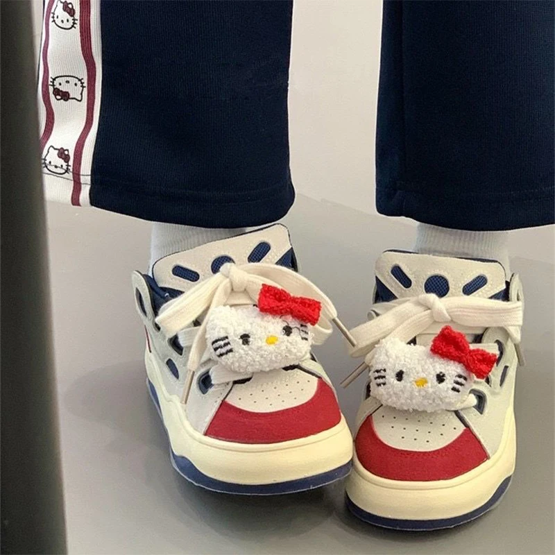 Cute Hello Kitty Board Shoes Girl Heart Sanrio Kawaii Anime Kt Cat Bread Shoes Female Cartoon Cute Casual Student Shoes Kid Gift
Cute Hello Kitty Board Shoes Girl Heart Sanrio Kawaii Anime Kt Cat Bread Shoes Female Cartoon Cute Casual Student Shoes Kid Gift