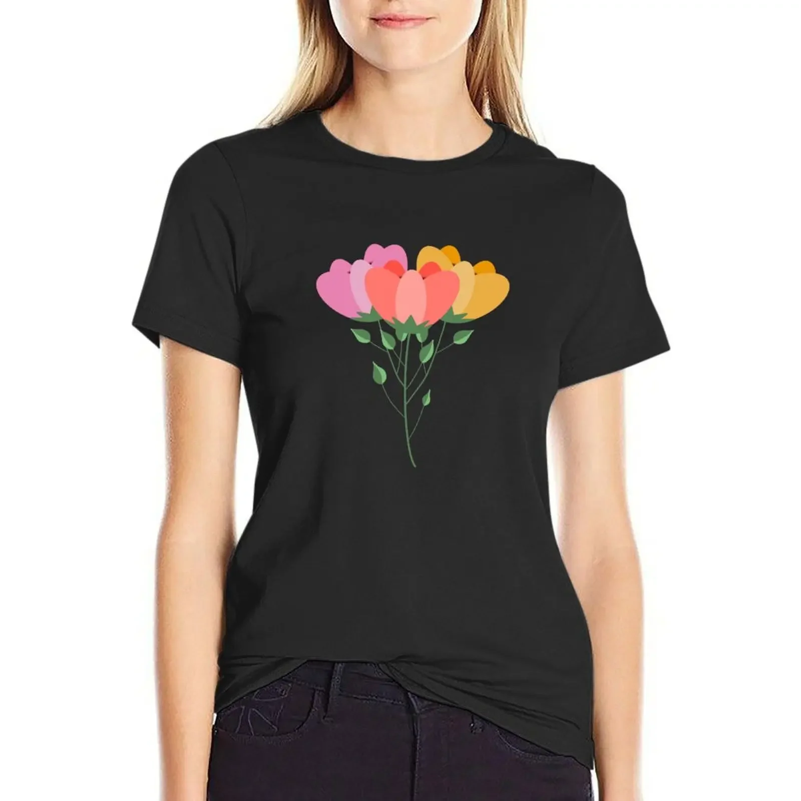 Peonies T-Shirt quick-drying animal print oversized animal prinfor white t shirts for Women
Peonies T-Shirt quick-drying animal print oversized animal prinfor white t shirts for Women