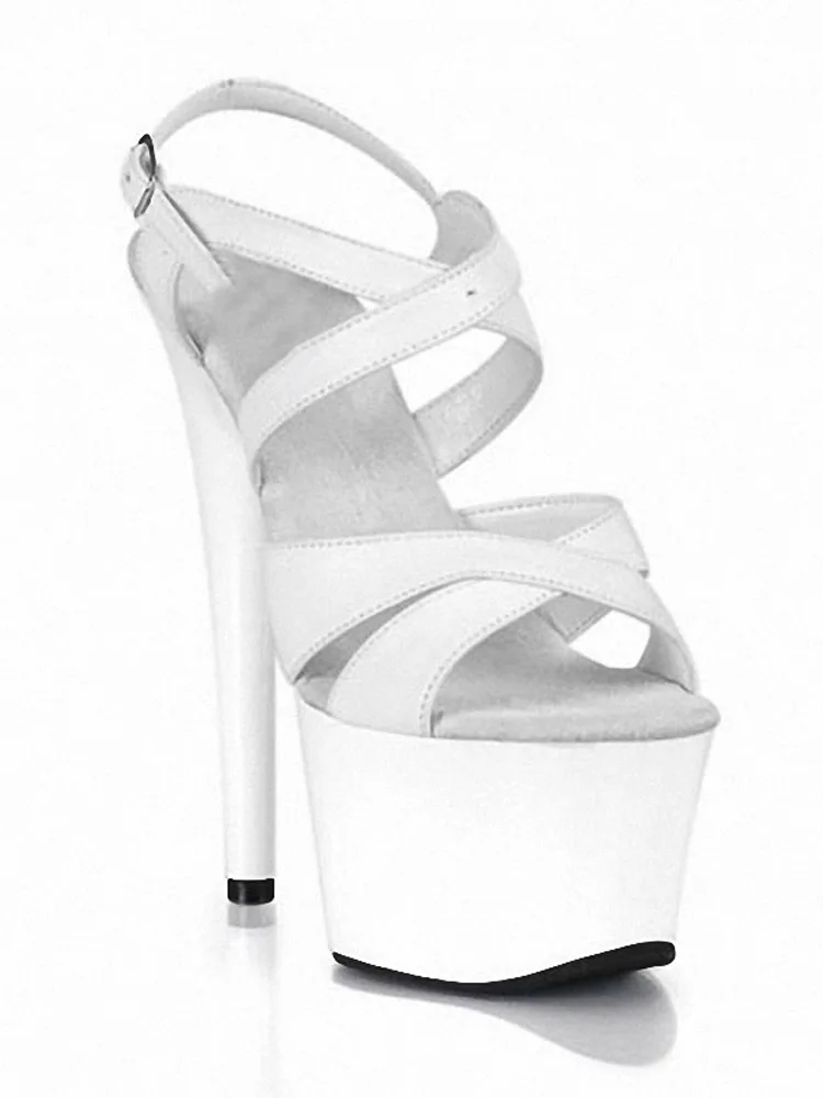 New 17cm Bride Retro Dress Catwalk Big Size Platform Sandals Strip Pole Dance Queen Sexy Fetish Hot Sale Women's Gothic Open Toe
New 17cm Bride Retro Dress Catwalk Big Size Platform Sandals Strip Pole Dance Queen Sexy Fetish Hot Sale Women's Gothic Open Toe