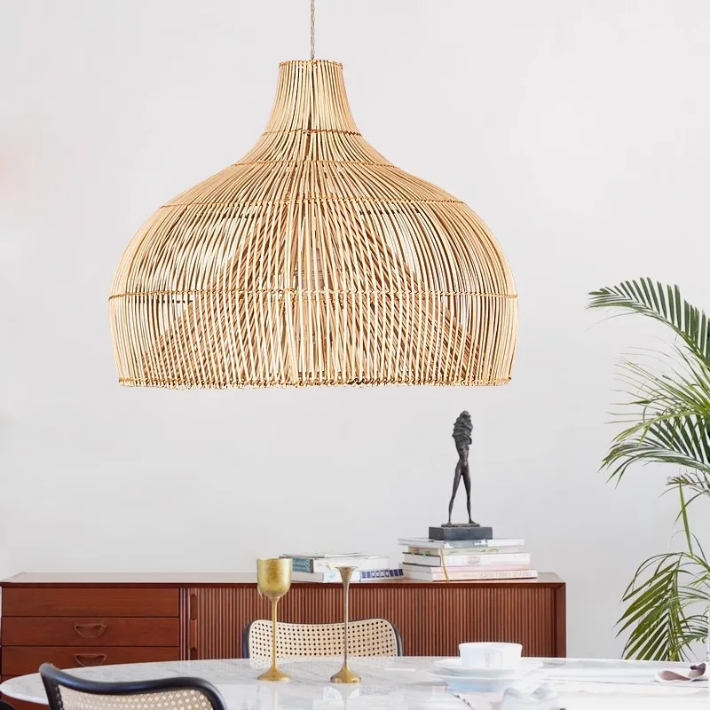Designer Retro Chinese-style Rattan Pendant Lights Restaurant Chandelier Chinese Hotel Decor Lighting Bedroom Art Lamp Fixtures
Designer Retro Chinese-style Rattan Pendant Lights Restaurant Chandelier Chinese Hotel Decor Lighting Bedroom Art Lamp Fixtures