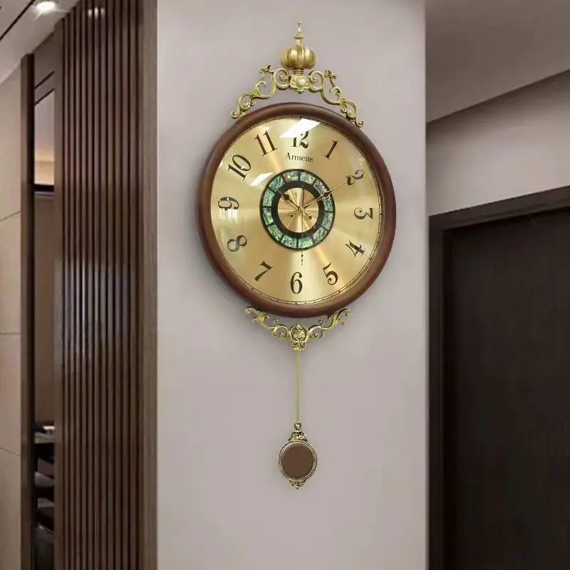 Fashion metal wall clock, living room entrance, household wall-mounted silent clock, modern simple creative atmosphere wall-moun
Fashion metal wall clock, living room entrance, household wall-mounted silent clock, modern simple creative atmosphere wall-moun