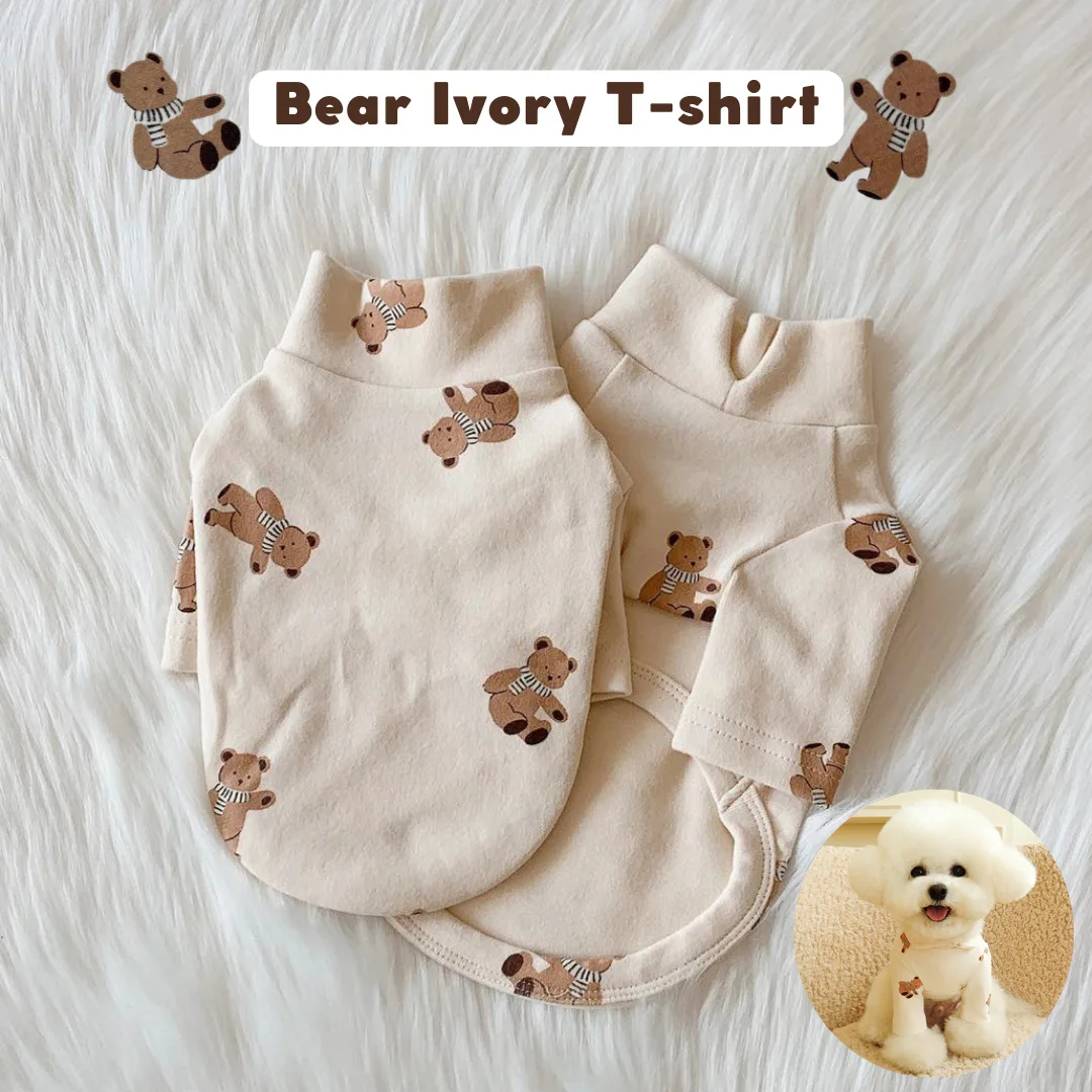 Autumn And winter Scarf Bear T-shirt Warm Dog Cute Soft Velvet Puppy Dog Clothes Poodle Teddy Bichon Terrier Small Dogs Clothing
Autumn And winter Scarf Bear T-shirt Warm Dog Cute Soft Velvet Puppy Dog Clothes Poodle Teddy Bichon Terrier Small Dogs Clothing