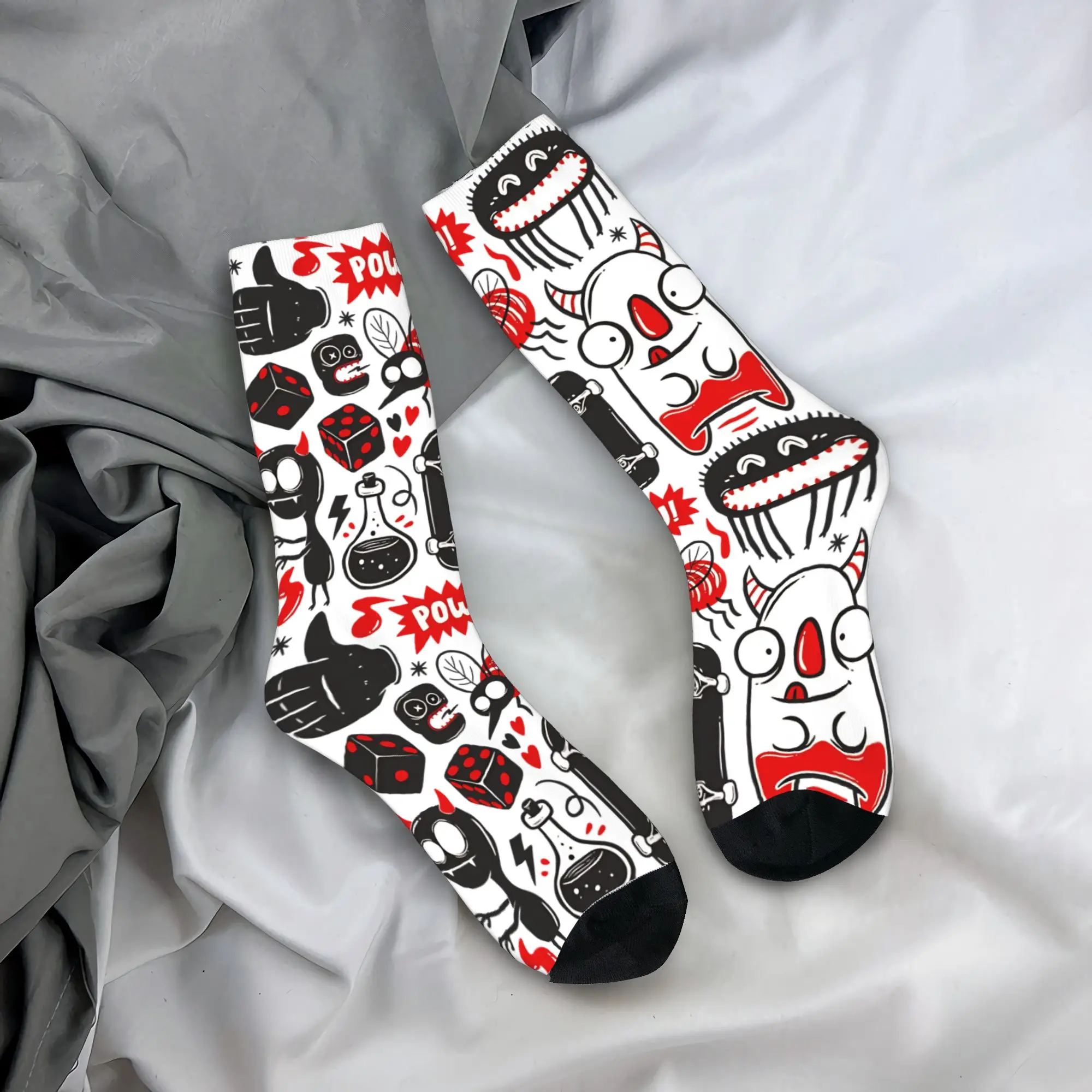 Unisex Doodle Monsters Accessories Socks Cozy Socks Super Soft For Daily Wear
Unisex Doodle Monsters Accessories Socks Cozy Socks Super Soft For Daily Wear