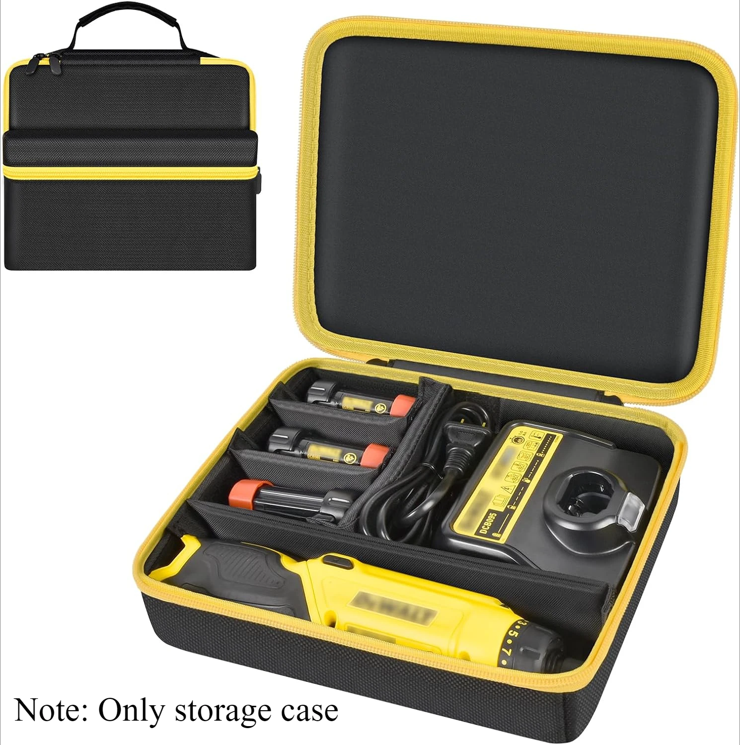 (CASE ONLY) Carrying Case Bag Compatible with Dewalt DCF682N1/ DCF680N2 8V MAX Cordless Screwdriver, Rechargeable Gyroscopic
(CASE ONLY) Carrying Case Bag Compatible with Dewalt DCF682N1/ DCF680N2 8V MAX Cordless Screwdriver, Rechargeable Gyroscopic