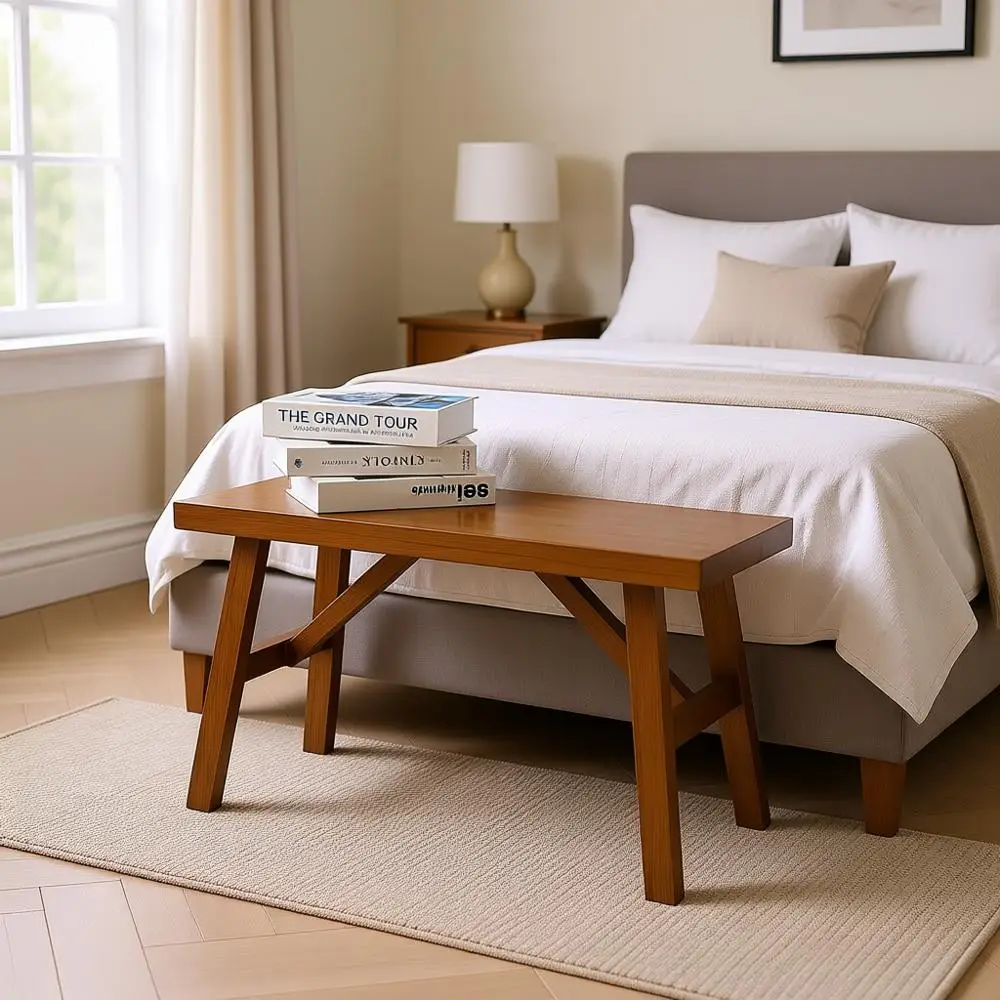 Скамейка из массива дерева, 30 дюймов - для прихожей или гостиной/столовой, натуральная отделка
Скамейка из массива дерева, 30 дюймов - для прихожей или гостиной/столовой, натуральная отделка