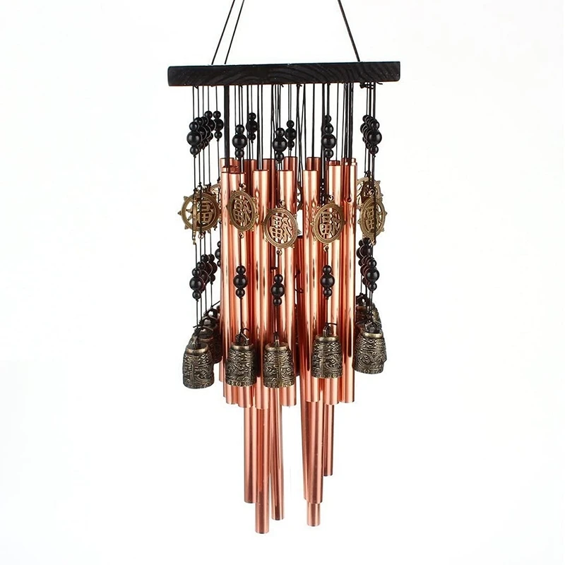 Outdoor Indoor Metal Tube Wind Chime with Copper Bell Large Windchimes For Patio Garden Terrace Decoration 80cm
Outdoor Indoor Metal Tube Wind Chime with Copper Bell Large Windchimes For Patio Garden Terrace Decoration 80cm