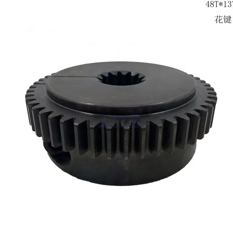 шлицевая муфта 48T 13T*3,8 для экскаватора, спинная муфта гидравлического насоса 300*48T 352*48T, ступица соединительной пластины 
шлицевая муфта 48T 13T*3,8 для экскаватора, спинная муфта гидравлического насоса 300*48T 352*48T, ступица соединительной пластины