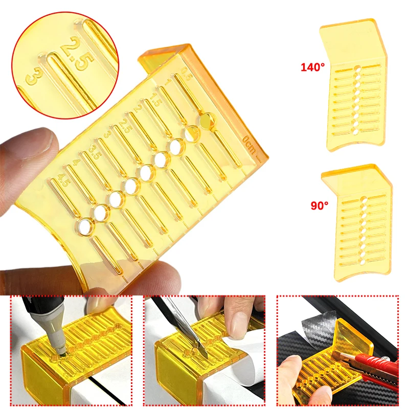 2pc Car Vinyl Wrapping Squeegee Sticker Decal Film Mark Scraper Plastic Cut Aid Tool Window Tint Sign Making With Angle 140° 90°
2pc Car Vinyl Wrapping Squeegee Sticker Decal Film Mark Scraper Plastic Cut Aid Tool Window Tint Sign Making With Angle 140° 90°