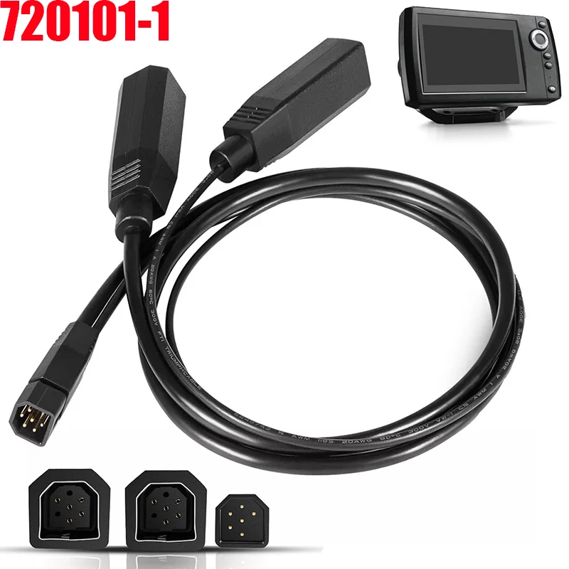 720101-1 9M SIDB Y 9-Pin Side Imaging Dual Beam Splitter Cable,for Humminbird Helix Side Imaging Products & Dual Beam Transducer
720101-1 9M SIDB Y 9-Pin Side Imaging Dual Beam Splitter Cable,for Humminbird Helix Side Imaging Products & Dual Beam Transducer