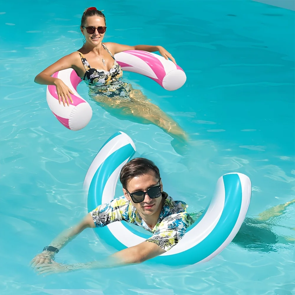 1pc Inflatable Curved Pool Surface Swimming Rings Durable Safer PVC Swimming Pool Floats Suitable for Summer Entertainment
1pc Inflatable Curved Pool Surface Swimming Rings Durable Safer PVC Swimming Pool Floats Suitable for Summer Entertainment