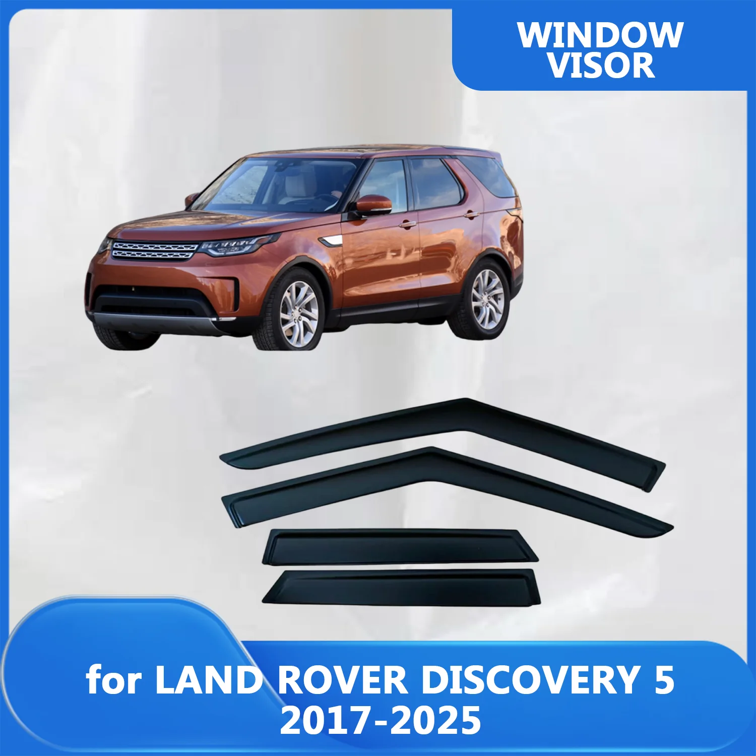 Window Visor for LAND ROVER DISCOVERY 5 2017-2025 Wind Deflectors Rain Guards Door Visor Vent Shades Ventvisor Exterior Parts
Window Visor for LAND ROVER DISCOVERY 5 2017-2025 Wind Deflectors Rain Guards Door Visor Vent Shades Ventvisor Exterior Parts