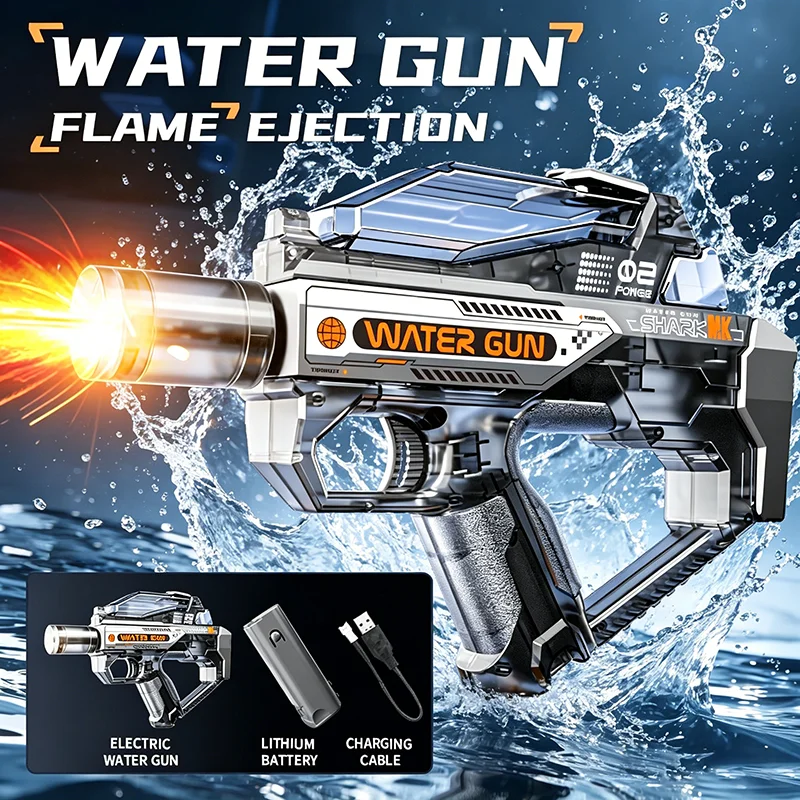 2026 New Water Gun Toy Kids Water Squirt Gun with Lights and Sound Automatic Continuous Firing Water Gun Beach Pool Outdoor Gift
2026 New Water Gun Toy Kids Water Squirt Gun with Lights and Sound Automatic Continuous Firing Water Gun Beach Pool Outdoor Gift