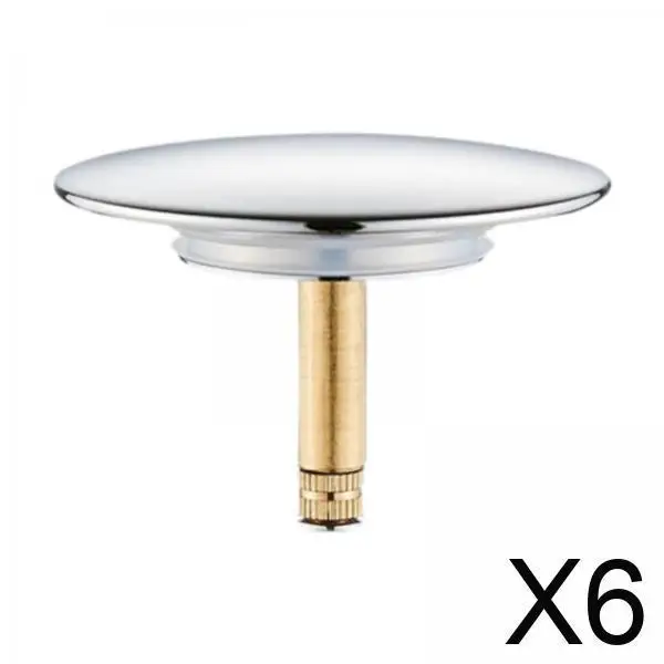 6x Drain Stopper Sink Drain Plug ,Easy to Use Plug Stopper Bathtub Plug, for Wash Basin Vanity ,Sink Bathtub ,Drain Cover
6x Drain Stopper Sink Drain Plug ,Easy to Use Plug Stopper Bathtub Plug, for Wash Basin Vanity ,Sink Bathtub ,Drain Cover