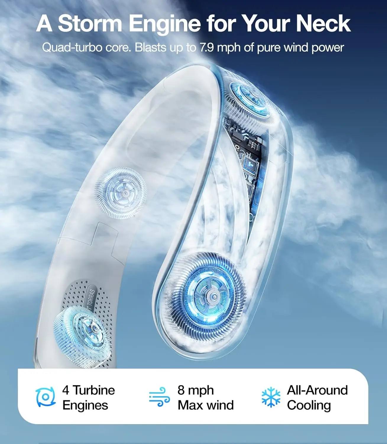 Neck Fan, Industry’s Strongest Wind Power, Portable Neck Fan with 14H Battery, 360° Cooling Neck Fan, Lightweight
Neck Fan, Industry’s Strongest Wind Power, Portable Neck Fan with 14H Battery, 360° Cooling Neck Fan, Lightweight