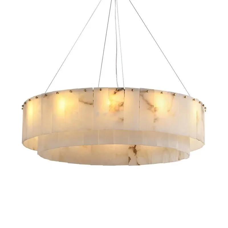 Premium Spanish Imported Marble Chandelier 2025 Adjustable Brass Round Customizable Pendant Lamp Ceiling Luster Bar Restaurant
Premium Spanish Imported Marble Chandelier 2025 Adjustable Brass Round Customizable Pendant Lamp Ceiling Luster Bar Restaurant