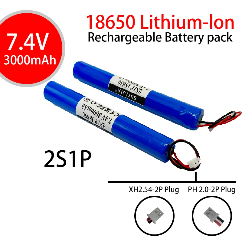 18650 2S1P lithium battery cylindrical battery7.4 V3000mAh suitable for battery toy flashlight disinfection spray gun power tool
18650 2S1P lithium battery cylindrical battery7.4 V3000mAh suitable for battery toy flashlight disinfection spray gun power tool