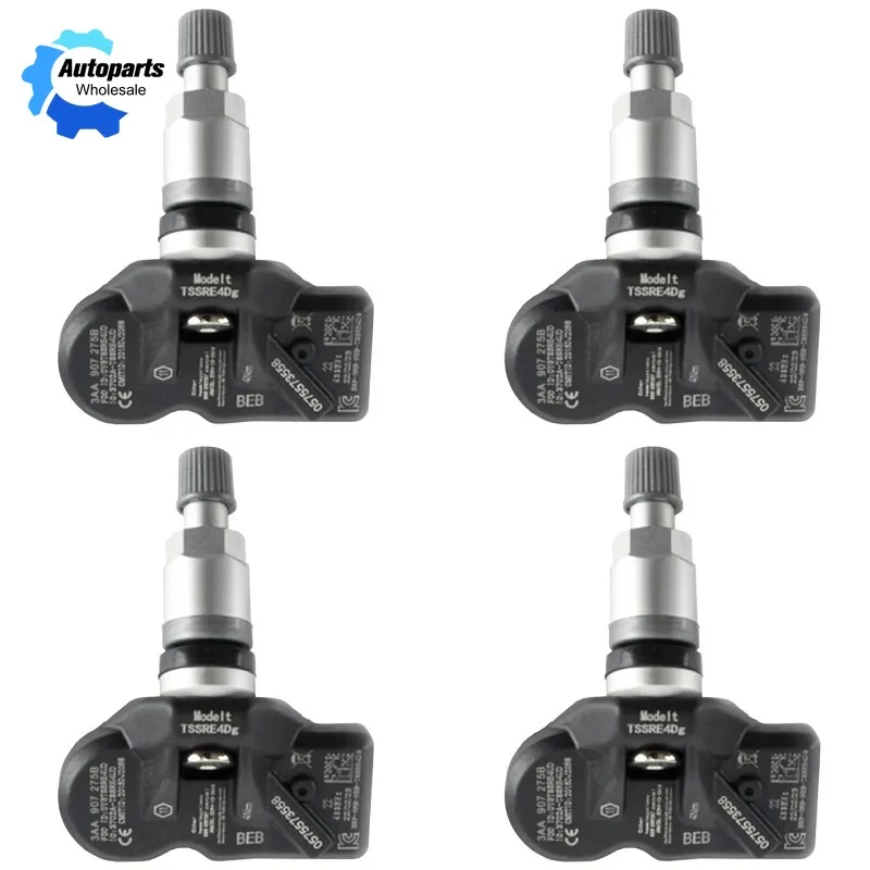 For Volkswagen CC Passat Passat CC Tiguan 4Pcs Tire Pressure Monitoring Sensor TPMS 433MHz 3AA907275B 3AA907275D 3AA907275
For Volkswagen CC Passat Passat CC Tiguan 4Pcs Tire Pressure Monitoring Sensor TPMS 433MHz 3AA907275B 3AA907275D 3AA907275