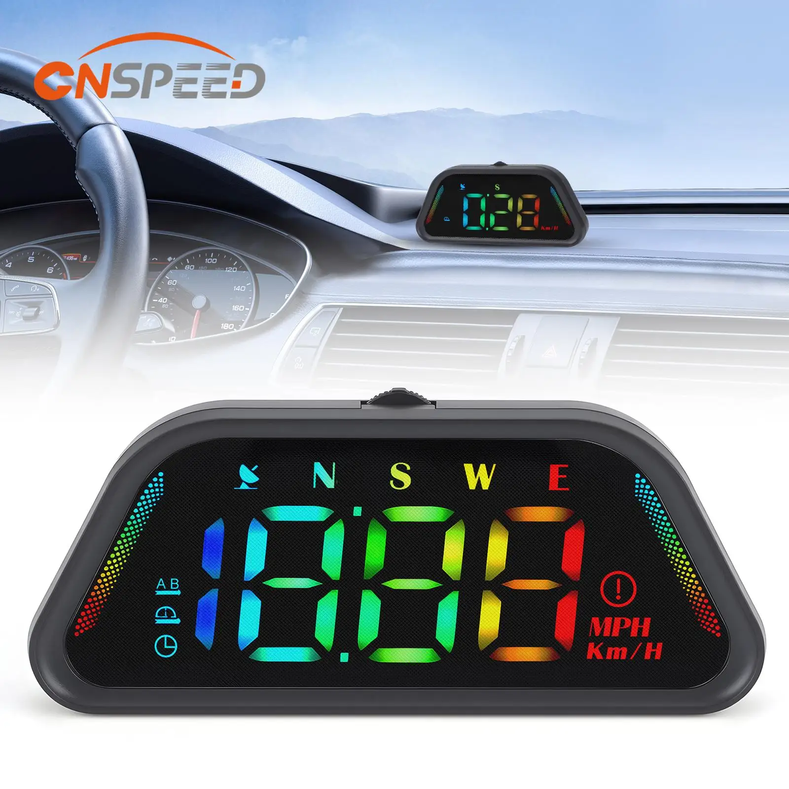 G23 Universal Digital GPS Speedometer MPH KM/H Diverse Color HD LCD Projection Car HUD Multi Functional Tester Head Up Display
G23 Universal Digital GPS Speedometer MPH KM/H Diverse Color HD LCD Projection Car HUD Multi Functional Tester Head Up Display