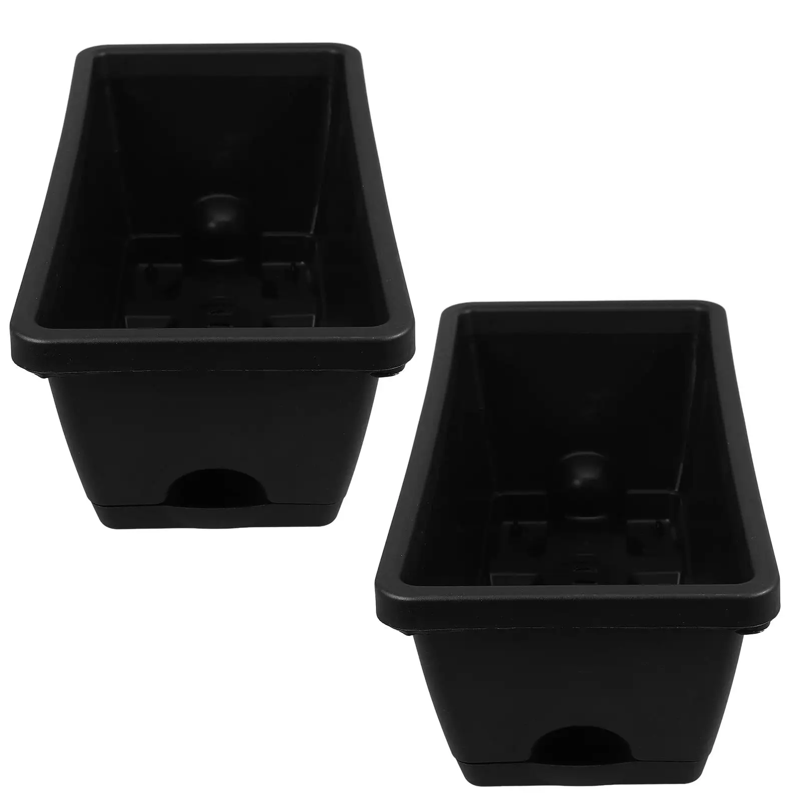 Rectangular Planting Trough Long Dark Grey Thickened Flowerpot Durable Plastic Planter Balcony Garden Decorations Flower Holder
Rectangular Planting Trough Long Dark Grey Thickened Flowerpot Durable Plastic Planter Balcony Garden Decorations Flower Holder
